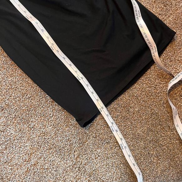 ATHLETA WOMEN'S BLACK CAP SLEEVE CAREFREE TEE DRESS NWY Sz S - Picture 6 of 8